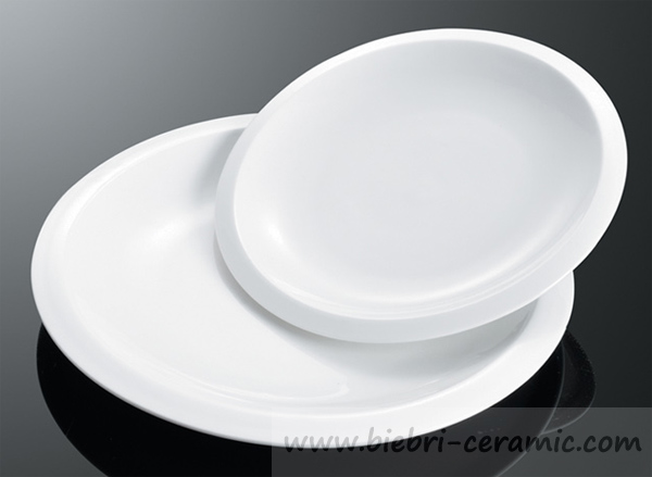 06 5 to 25 inch plain white excellent quality hotel porcelain plates with all size available