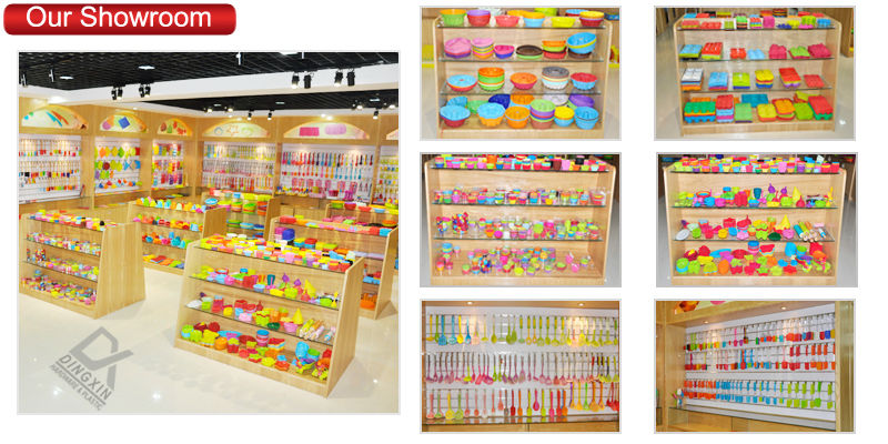 Multi-functional silicone lade molds for cake decorating