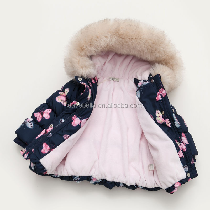 ベラデイブdb33872015冬季幼児パッド入りコート赤ん坊のジャケットの女の子綿入れコートジャケットダウンコートの女の子仕入れ・メーカー・工場