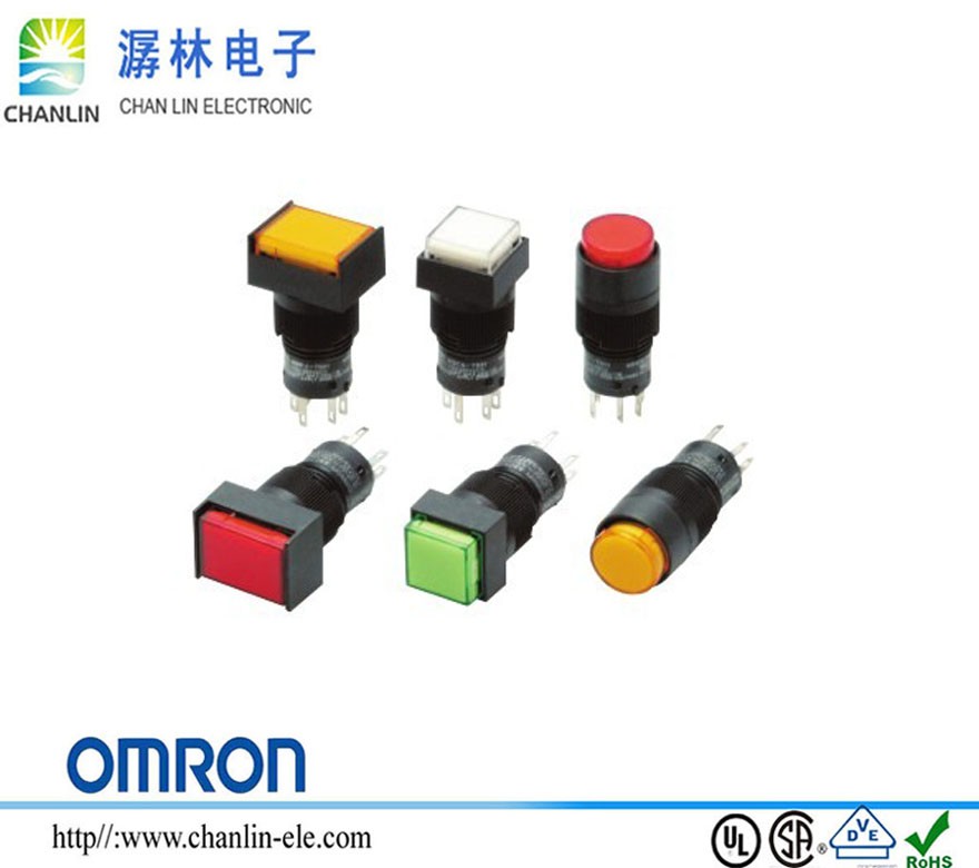 A3CA--90A1-24EY ledランプ黄色ボタン正方形タイプオムロンプッシュボタンスイッチ仕入れ・メーカー・工場