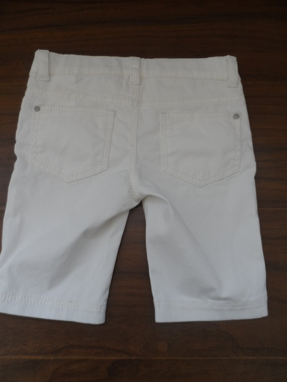 アメリカスタイルhotsale小さな女の子白い色emboridery3/4長いデニムパンツ仕入れ・メーカー・工場