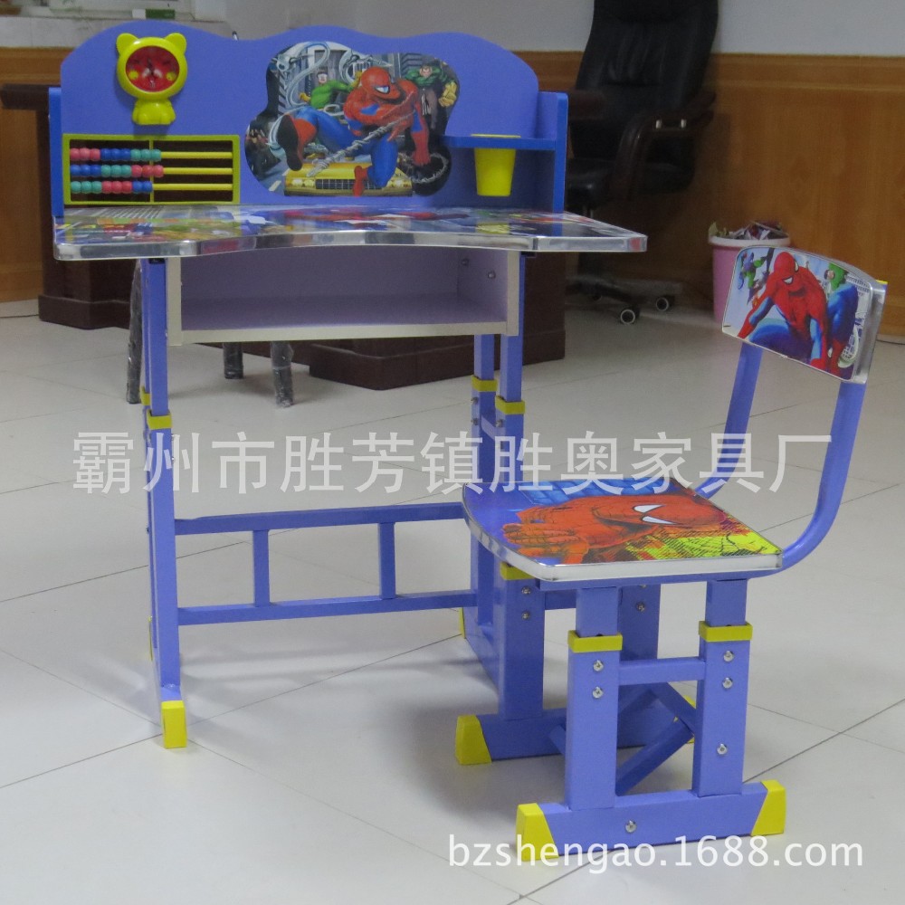 Bzshengaoキッズ学習テーブルと椅子セットリフティング子供スタディテーブル子供学習机で角度調整可能なワークトップテーブル仕入れ・メーカー・工場