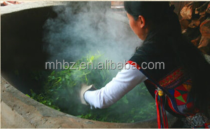 Banzhang Laoshu Factory produced puerh box tea