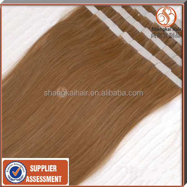 Tangle free top quality remy chocolate hair extension