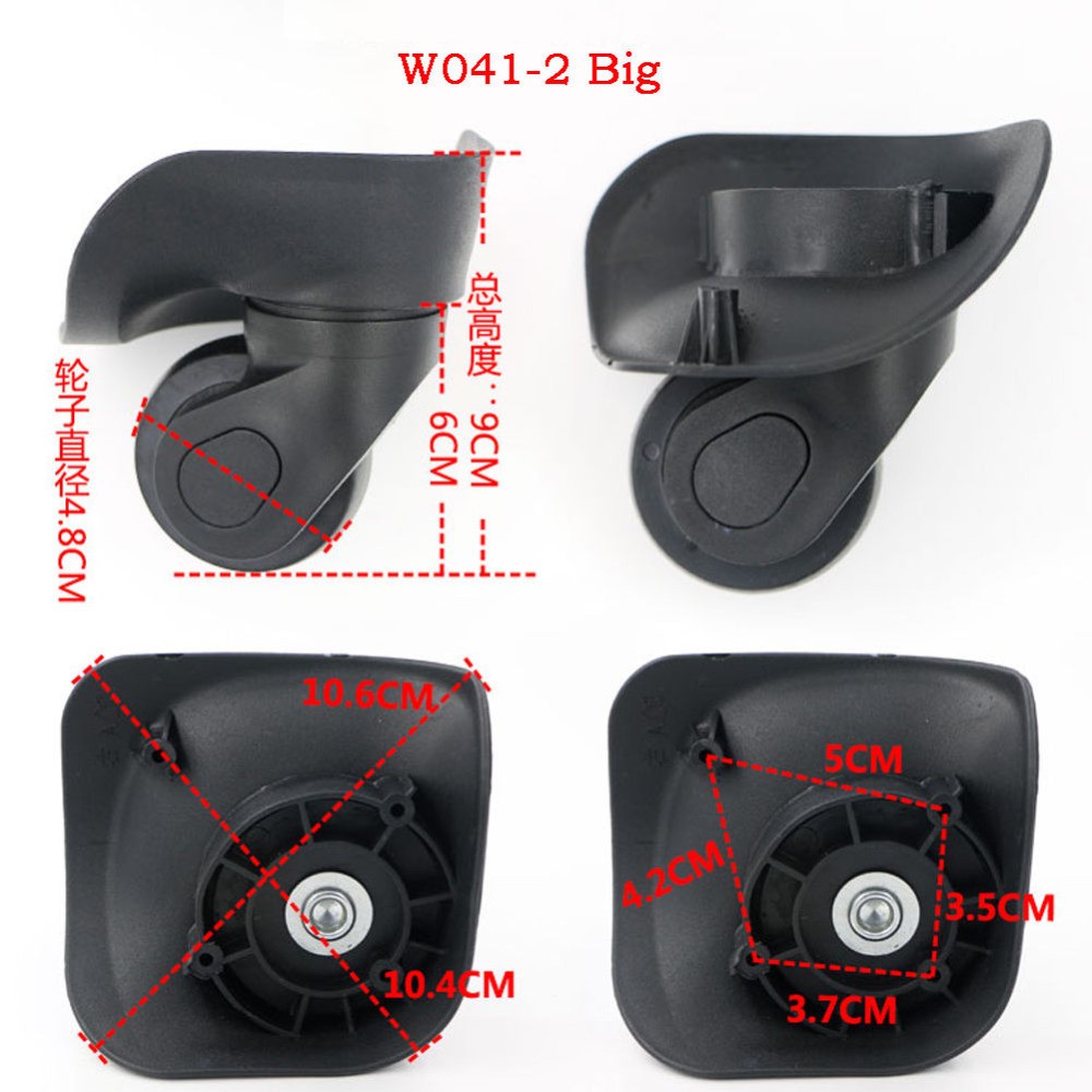 Suitcase wheel accessories replacement and maintenance suitable for  TUCANO/YJ201 suitcase universal wheel - AliExpress