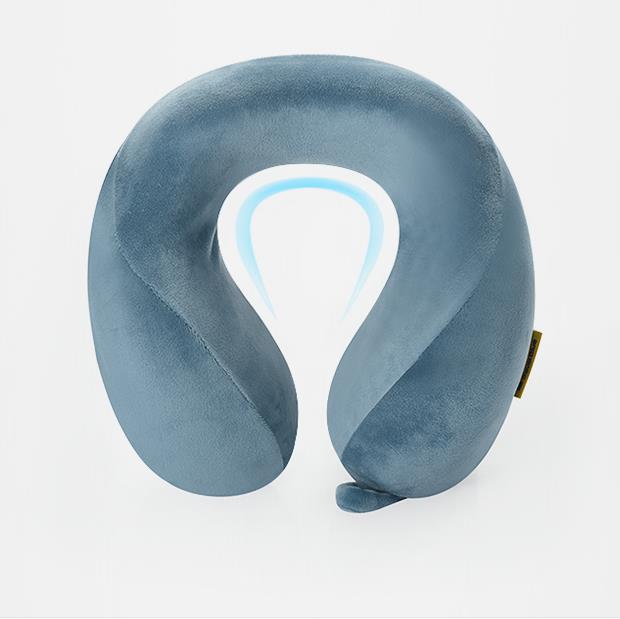 U Shape With Microbeds Travel Inflatable Soft Neck Threading Arm