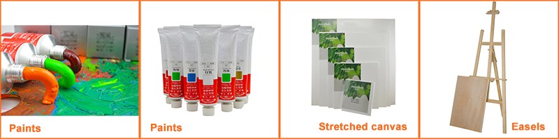 brush set painting