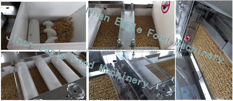 Automatic peanuts bar making machines