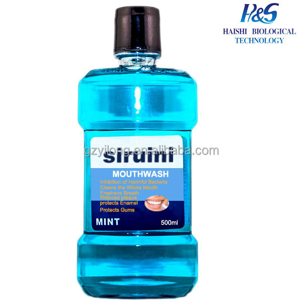 新鮮な息液体ミント/ミントマウスウォッシュからマウスウォッシュ59ミリリットル卸売業者、 75ml、 125ミリリットル、 250ミリリットル、 500ml問屋・仕入れ・卸・卸売り