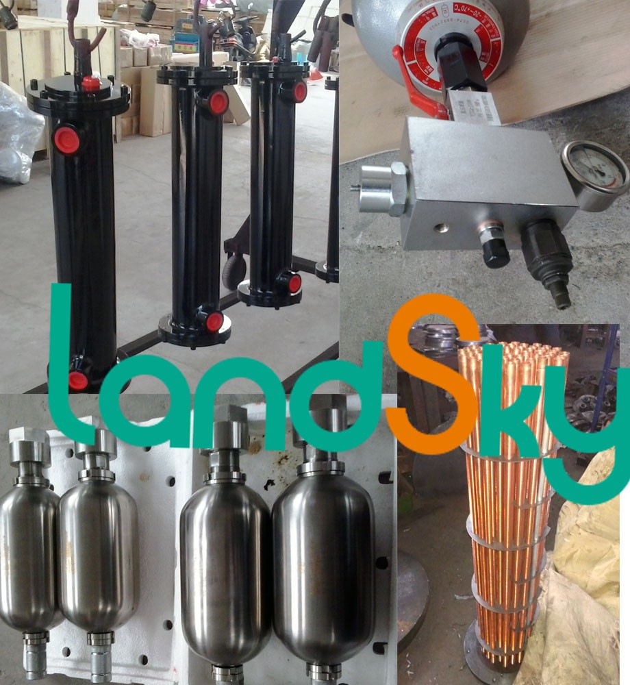 LandSky nitrogênio é usado na função de bexiga acumulador hidráulico