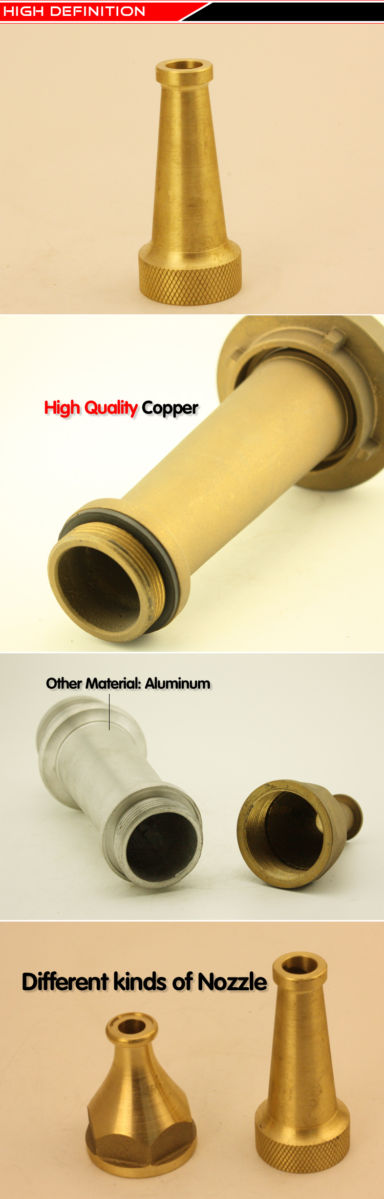 高品質の工場価格真鍮ゴムホースパイプカップリングコネクタ仕入れ・メーカー・工場