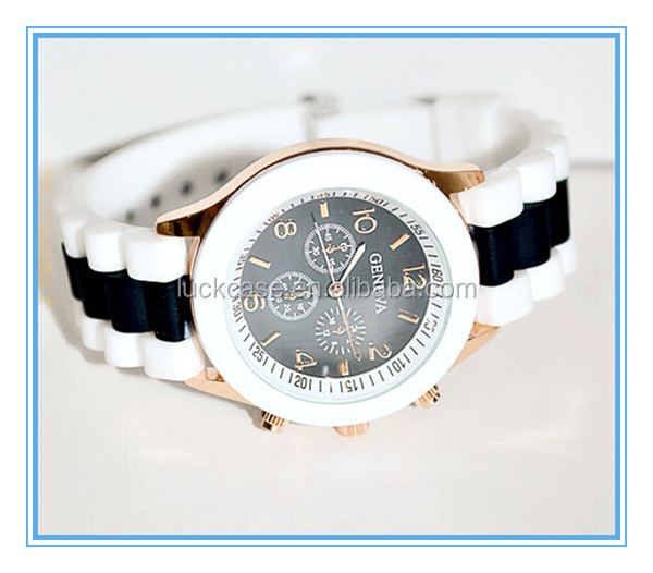 熱販売のシリコーンの腕時計高品質/安いシリコーンの腕時計の防水問屋・仕入れ・卸・卸売り