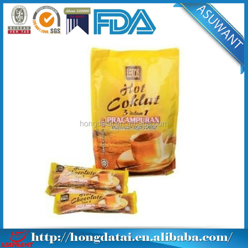 Instant cocoa Hot Chocolate Drinking powder sachets
