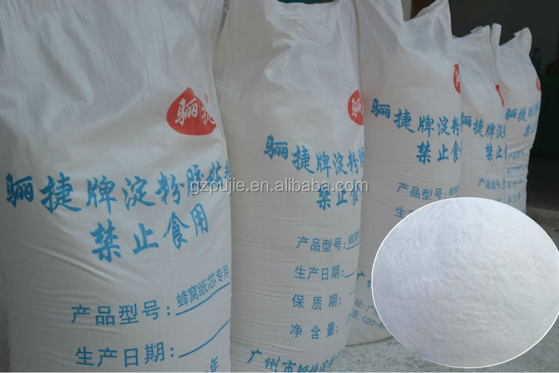 Corn starch binder for sale paper tube pasted adhesive,China LIJIE