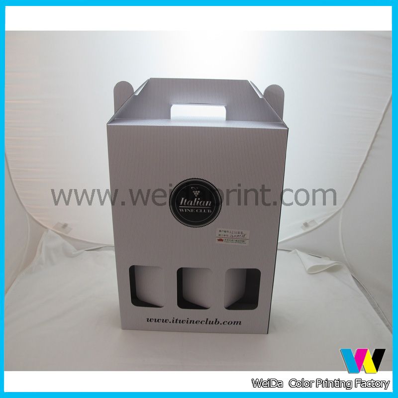hinged rigid red wine box,fancy eco-friendly wine box supplier