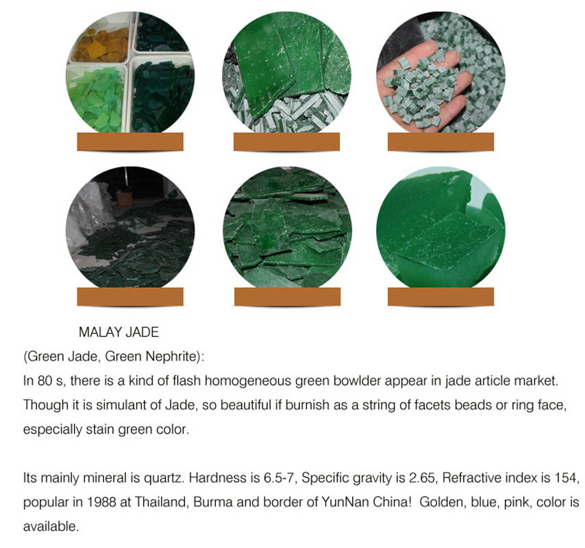 Original Big Store Raws Cut Loose Jade Stone For Turkey Style Jewelry