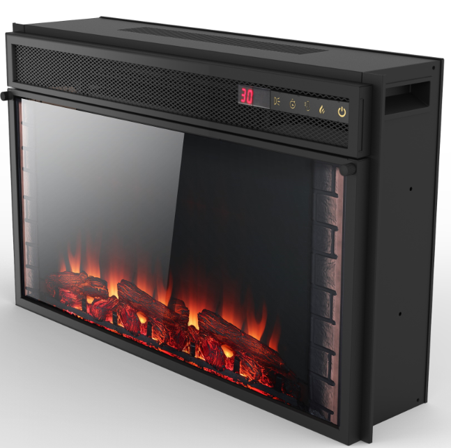 Insert Master Flame Electric Fireplace Heater For Decoration