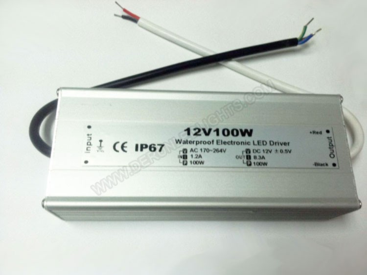 Ac110vへdc12v 24ボルト100ワット防水ledアダプタ仕入れ・メーカー・工場