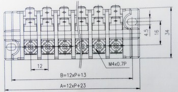 モジュラーpcbブロックt3020-3termialdegsonバリアターミナルブロックコネクタ端子台仕入れ・メーカー・工場