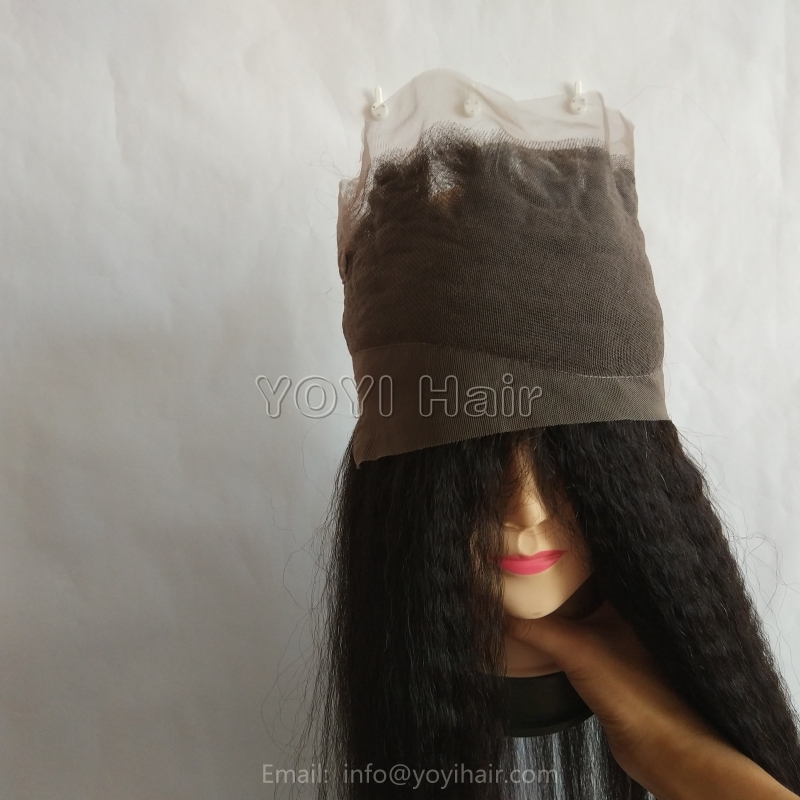 kinky straight silk base closure