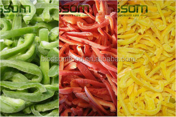 China bulk fresh bulk frozen color pepper