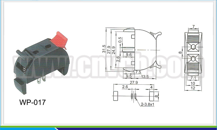 Wp-017abbeycon品質保証されたスピーカー用スピーカー端子コネクタ端子台仕入れ・メーカー・工場