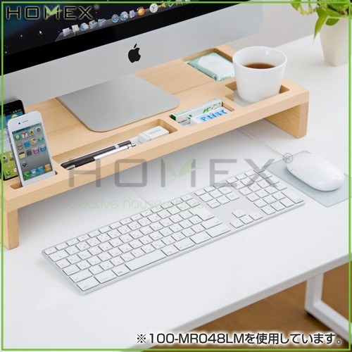 竹モニタースタンドライザー/マルチタスクコンピュータスタンド/Homex_FSC/bsci工場仕入れ・メーカー・工場