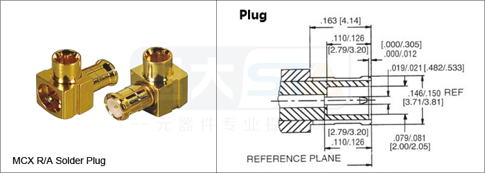 Rfコネクタmcx75オーム直角圧着プラグrg-179用mcxコネクタ仕入れ・メーカー・工場