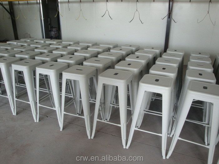 MCH-1505金属屋外椅子75センチ高さ黒レストラン椅子中国仕入れ・メーカー・工場