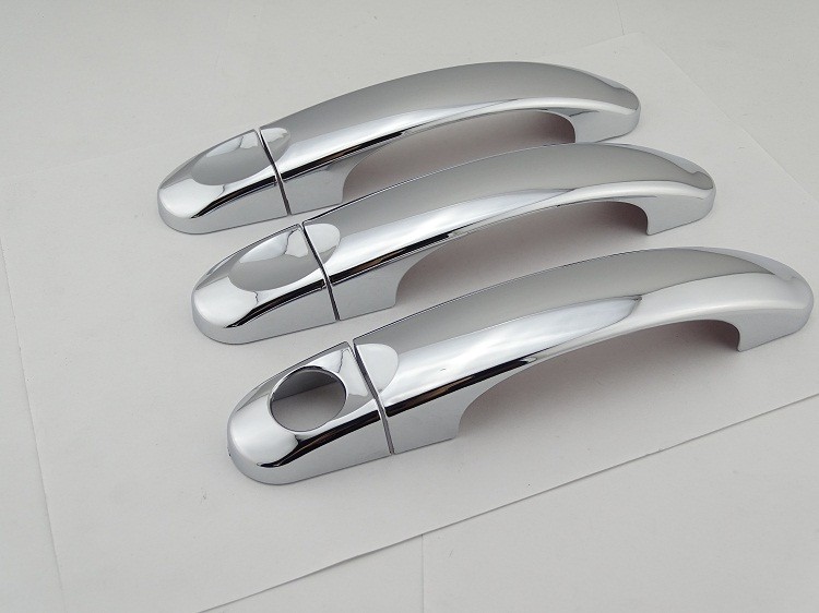 Chrome Car Accessories Abs Plastic Door Handle Cover For ...