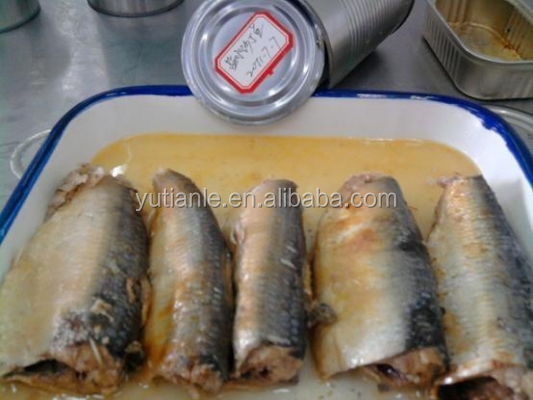 High Quality 155g KOSHER Certificate Canned Sardine In Oil
