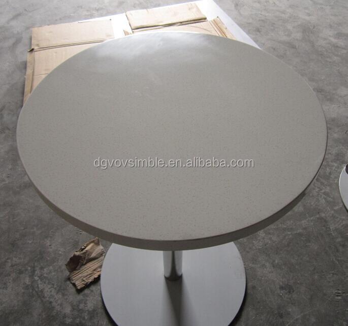固体表面テーブルトップベッドサイドのテーブルと椅子レストランテーブル、テーブルトップ大理石、スクエアテーブル人工石のテーブルトップ仕入れ・メーカー・工場