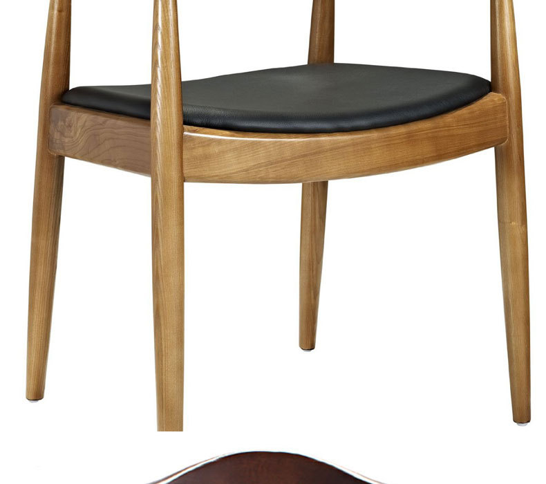 ラウンドチェアをケネディ/純木の椅子/ウッドアームチェア販売のための仕入れ・メーカー・工場