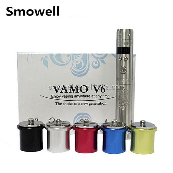 New product 2014 e-huge mod stainless steel vv vw mod 26650 battery vamo v6 e-huge