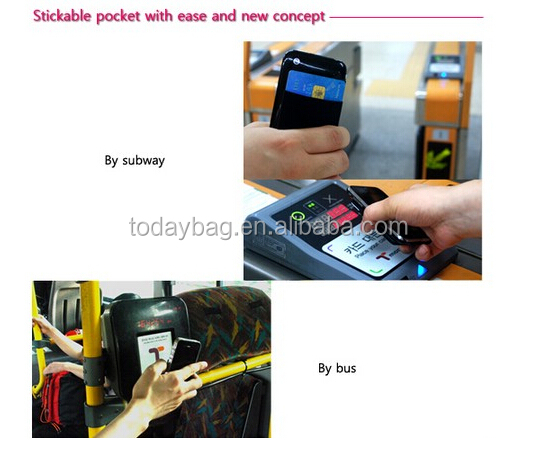 接着剤、 ファブリック3mクレジットカードホルダー財布ポケットスマートフォン問屋・仕入れ・卸・卸売り