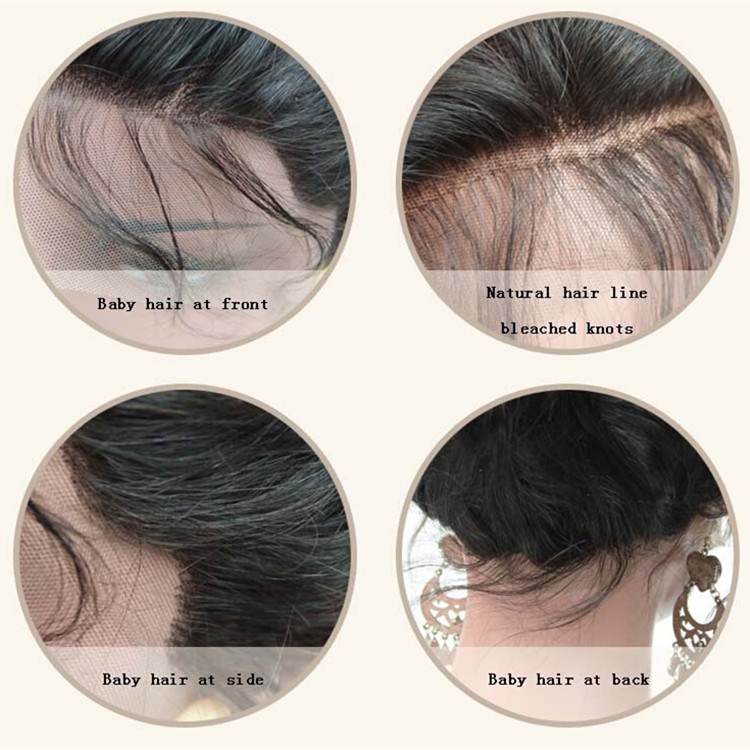 7aグレードブラジルバージンヘア実体波自然な部分フルレースかつら# 1bロングブロンド 問屋・仕入れ・卸・卸売り