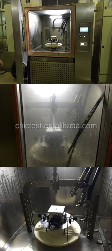 Lab equipment IP code IPX9K water test equipment/High temperature&amp; pressure jet waterproof test apparatus