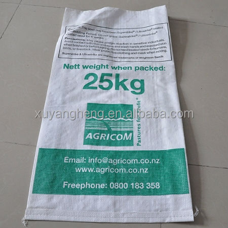 printed pp woven bag with liner for sugar salt ,corn animal feed 25kg ,50kg