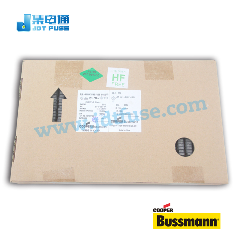 BussmannヒューズSS-5-2.5A-AP t2.5a 250ボルトミニチュアヒューズ仕入れ・メーカー・工場