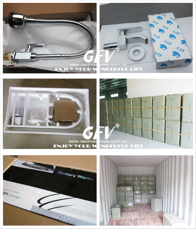 Gfv-bf1031熱い販売のステンレス鋼クロムメッキ洗面器の蛇口問屋・仕入れ・卸・卸売り