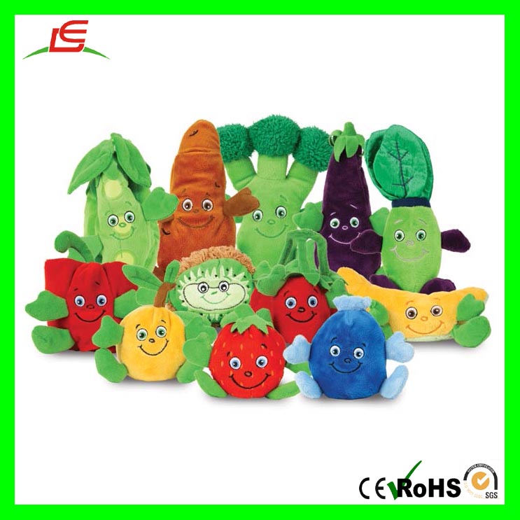 plush fruits and vegetables