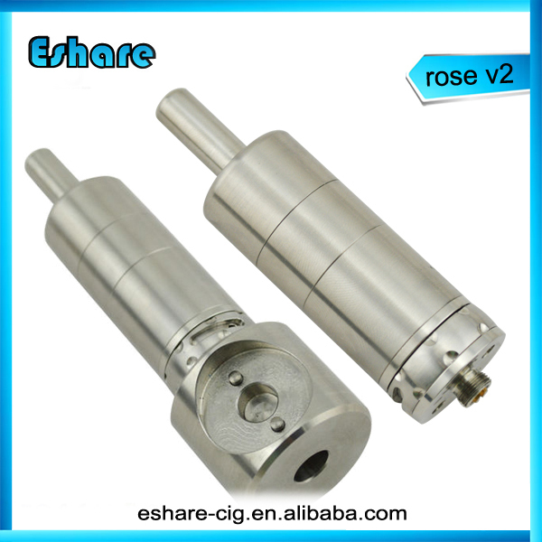 2014 new mechanical mod 1:1 clone RDA rose atomizer v2 high quality rose v2 atomizer
