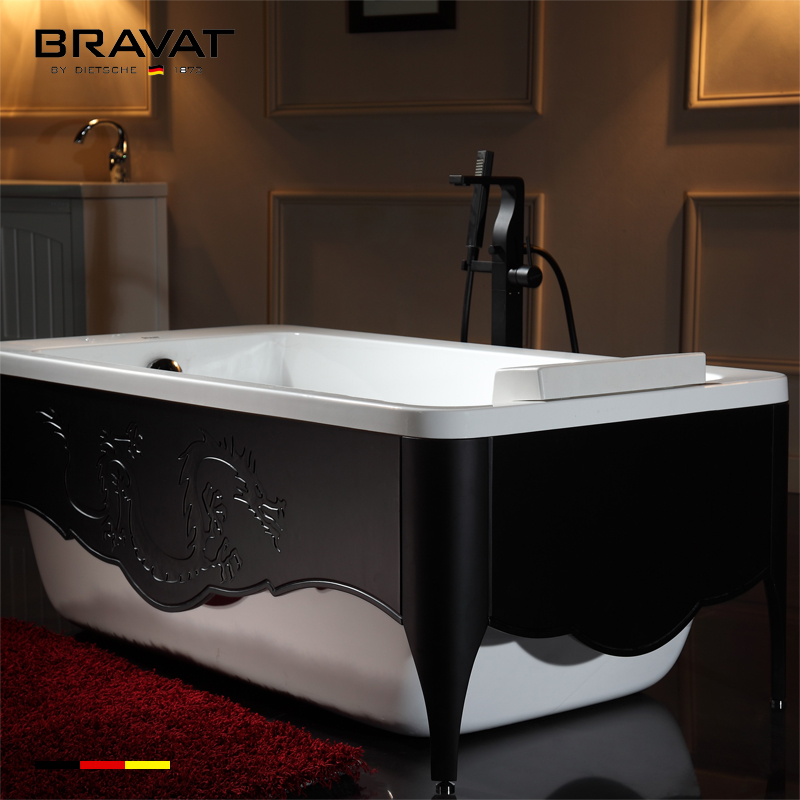 Acrylic Construction With Non-porous Surface Acrylic Bathtub - Buy