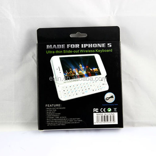 ミニワイヤレスのbluetoothキーボードiphone5のキーボードブルートゥース付の超薄型ケースiphone55swhite/黒問屋・仕入れ・卸・卸売り