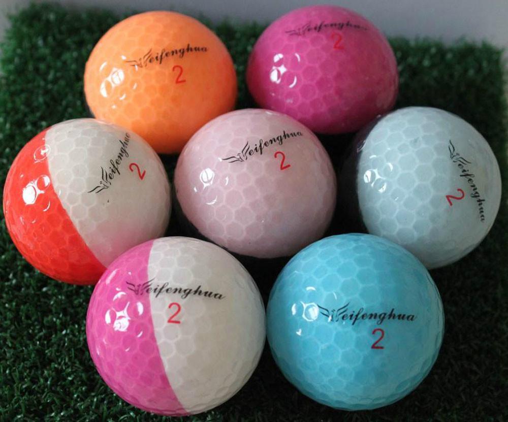 ソフト距離の世界的な色のついたゴルフボール仕入れ・メーカー・工場