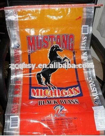 high quality printing pp woven fertilizer sacks