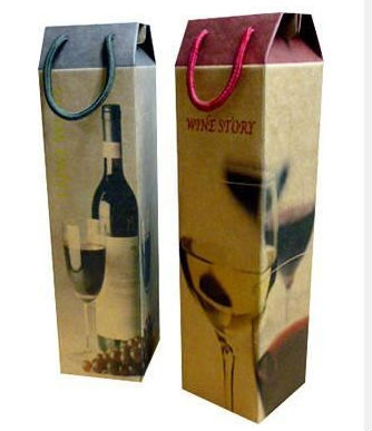 Luxury Customized Paper Box Packaging Red Wine Paper Boxes (High Quality,Fast Printing)