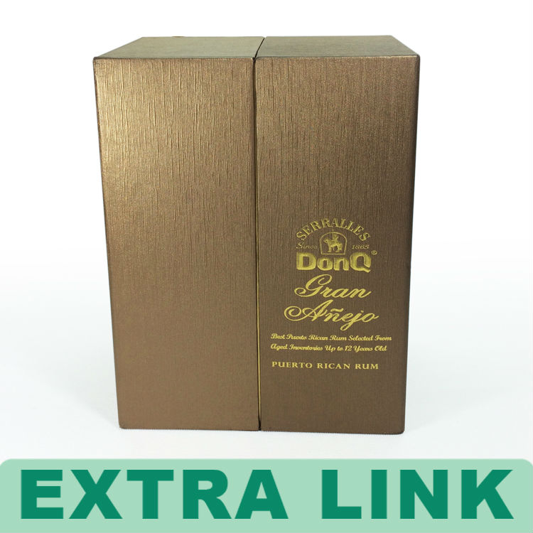 Luxury Hot Sale New Design Handmade Champagne Flute Gift Box