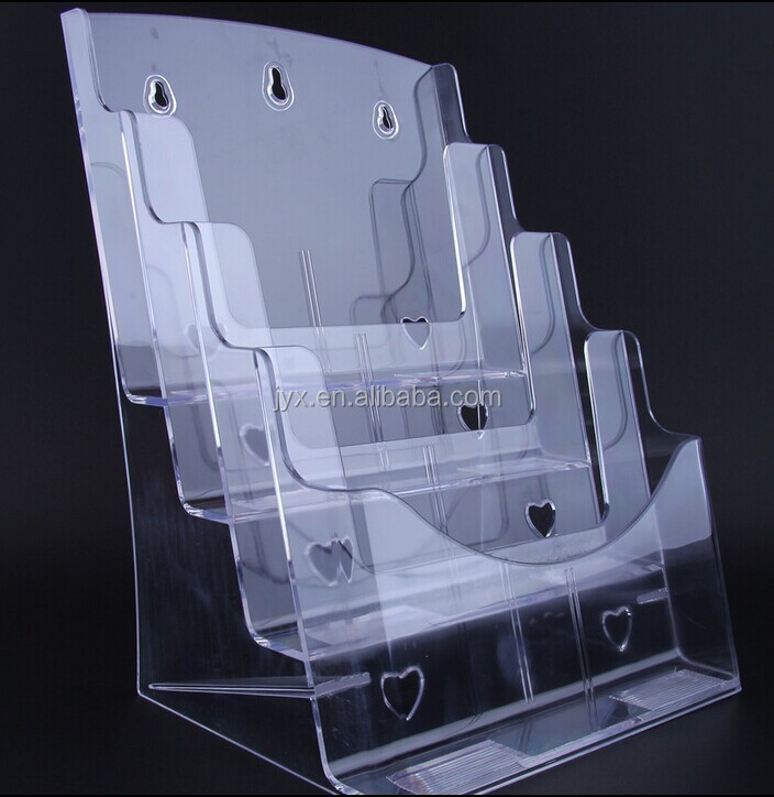 Wall Mounted Acrylic File Holder,A4 Clear File Folder Document Holder