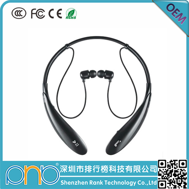 2015 New Arrival Cool Style Neckband Wireless Bluetooth Stereo Headphone